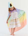 Soft Rainbow Cape