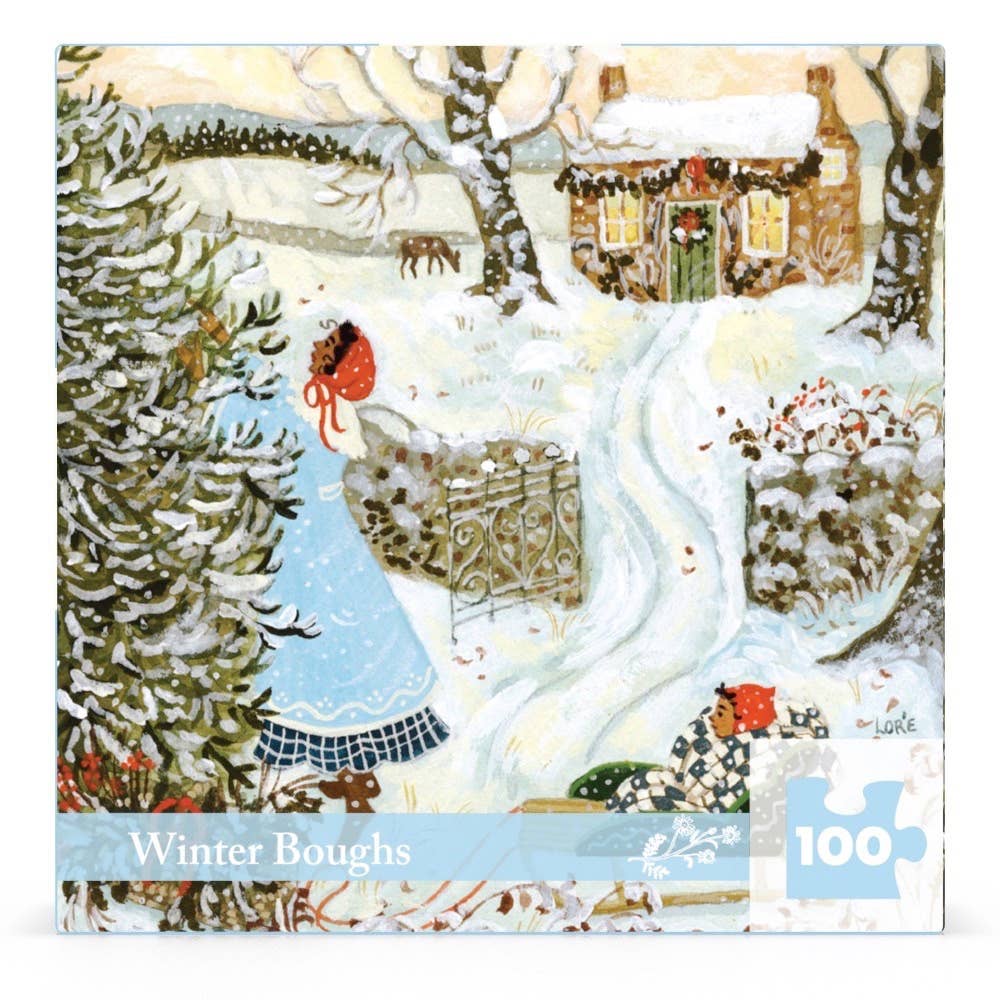 Winter Boughs Mini - 100 Piece Mini Puzzle