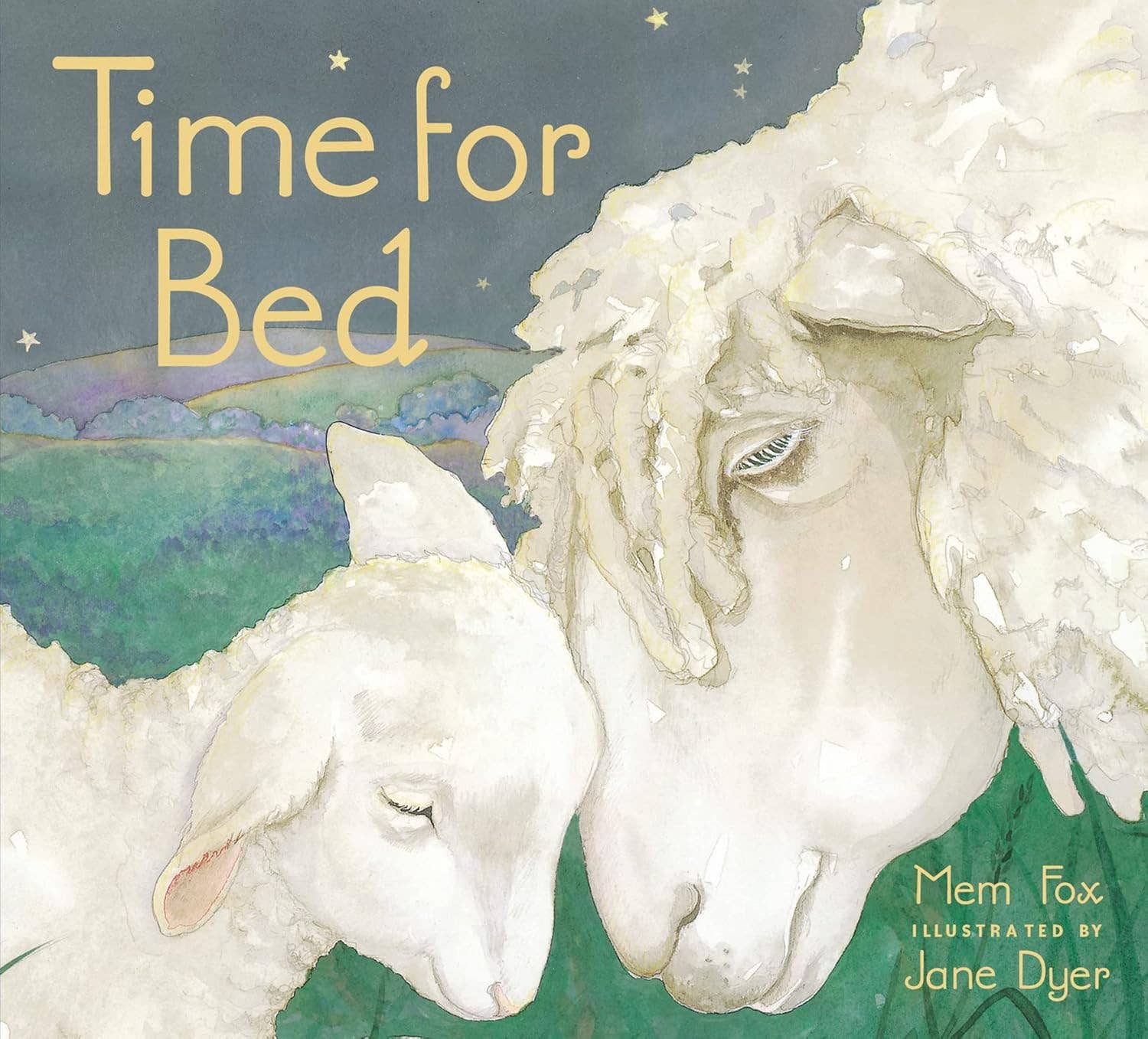 Time for Bed Padded Board Book: Mem Fox