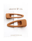 Matte Clips | Hair Clips - Spice | Set of 2