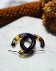 Ultra Mini Hoop Earrings | Small Acetate Hoops