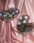 Forget-Me-Not Light Blue Flower Acetate Hair Claw