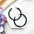 50mm Thin Hoop Earrings.