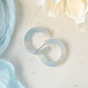 Ultra Mini Hoop Earrings | Small Acetate Hoops