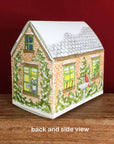 Cat's Cottage Christmas Ornament
