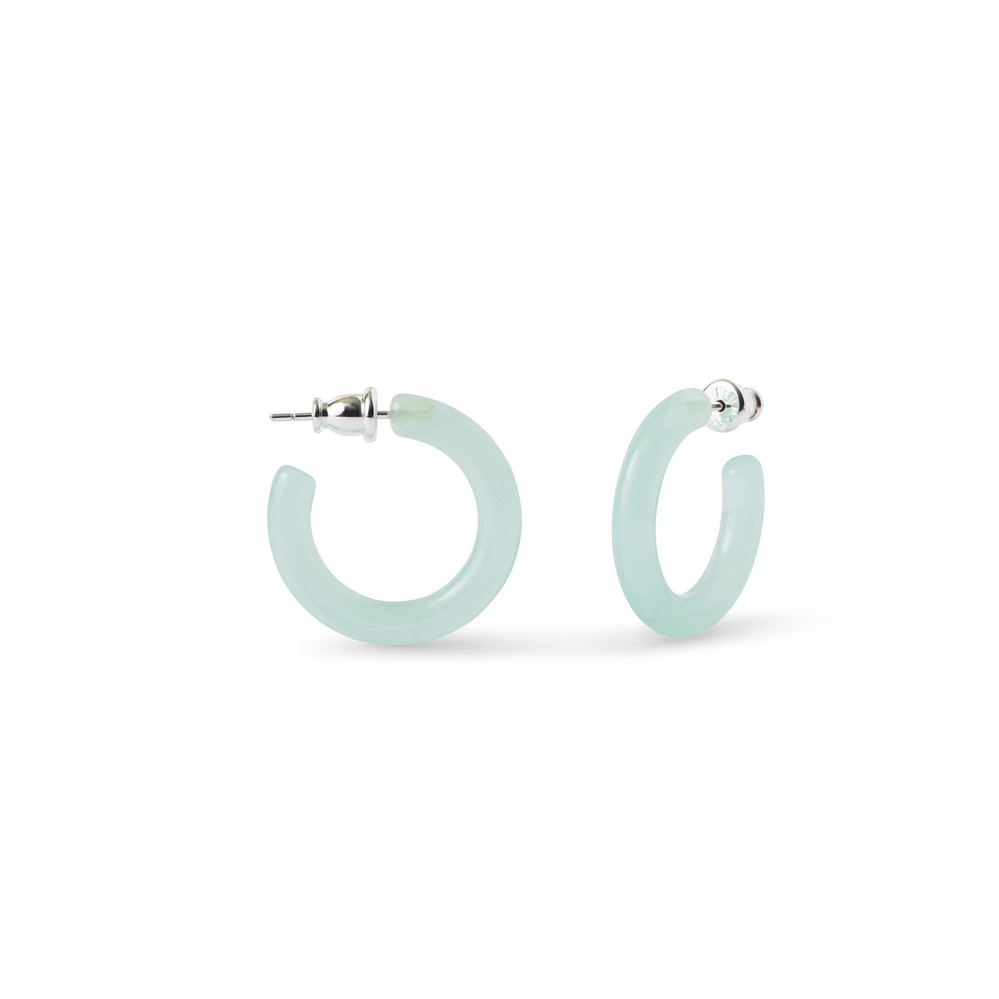 Ultra Mini Hoop Earrings | Small Acetate Hoops