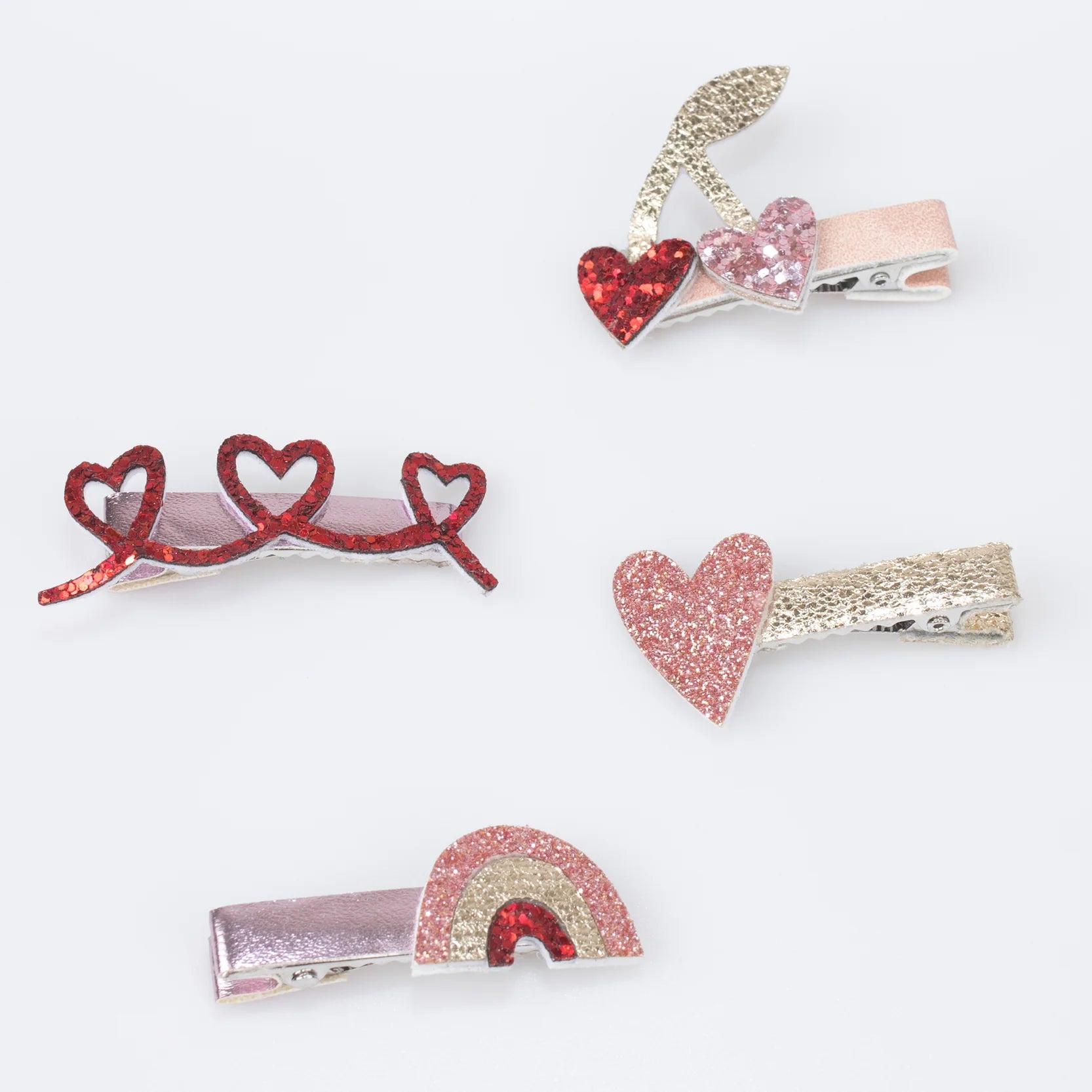 Valentines Hair Clips