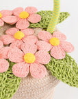Flower Pot Basket Bag