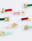Gold Star Hair Clips