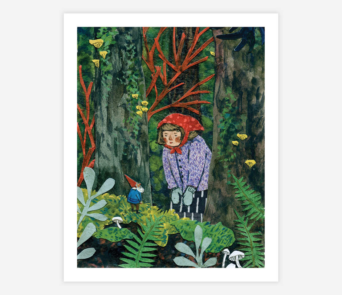 The Encounter Art Print  - Phoebe Wahl