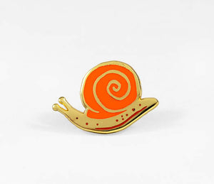 Snail Enamel Pin - Phoebe Wahl