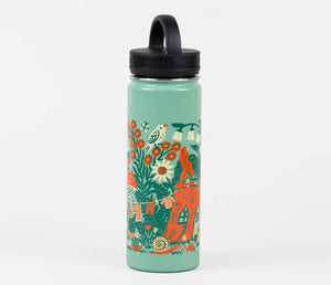 Blossom Village Insulated Water Bottle - Phoebe Wahl