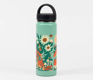 Blossom Village Insulated Water Bottle - Phoebe Wahl