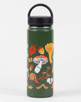 Forest Fungi Insulated Water Bottle - Phoebe Wahl