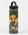 Forest Fungi Insulated Water Bottle - Phoebe Wahl