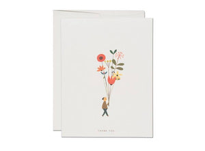 Long Stem Thank You greeting card