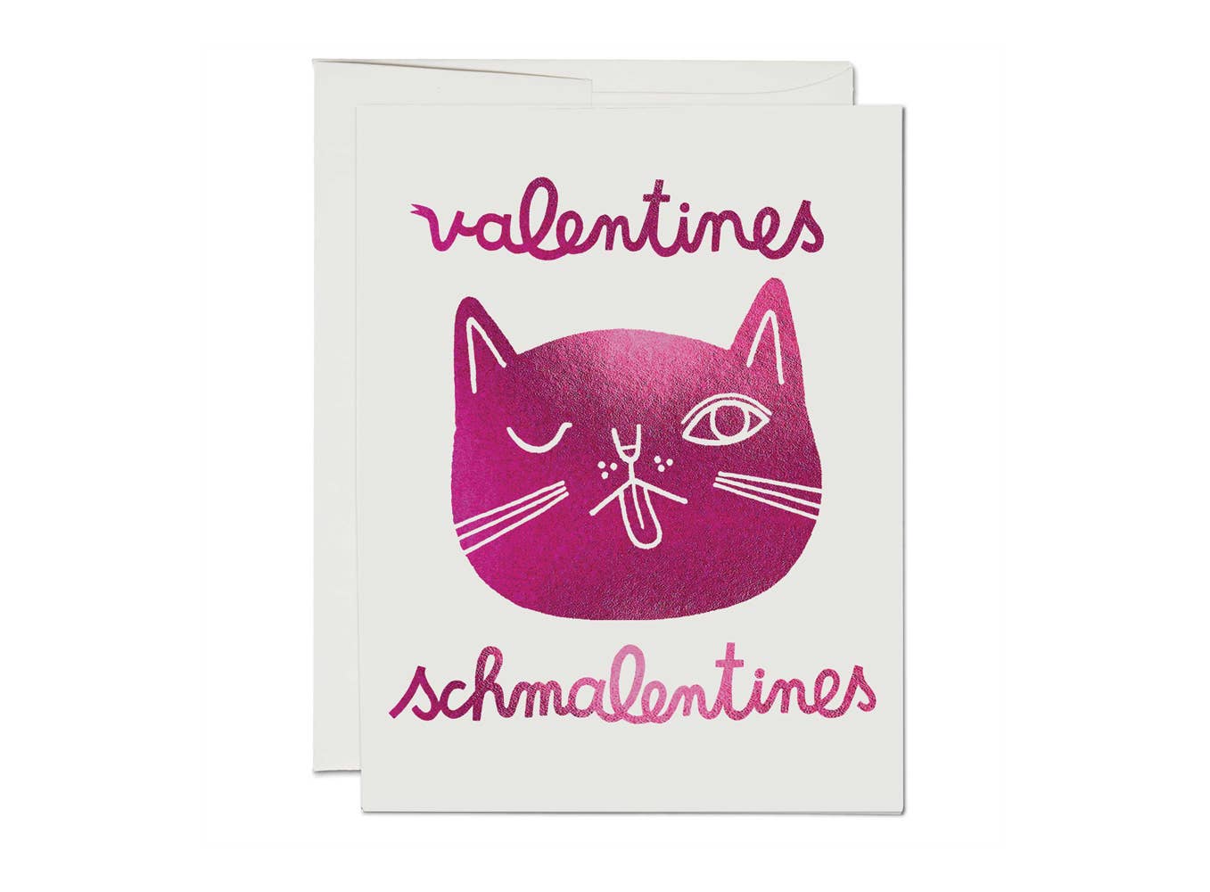 Valentines Schmalentines Valentine's Day greeting card