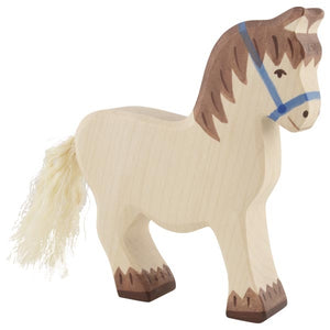 Cart horse - wooden toy by Holztiger
