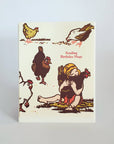 Birthday Hug Chicken Greeting Card
