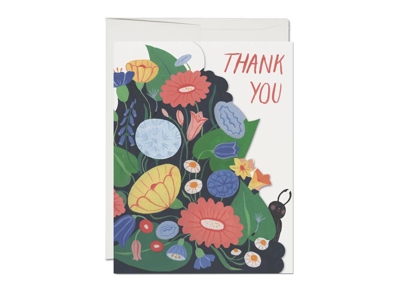 Bugs Thank You greeting card