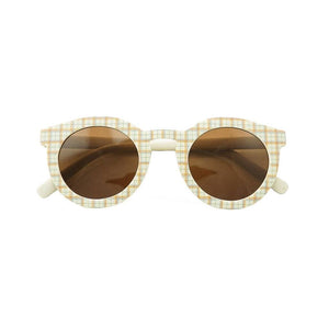 Classic Sunglasses-Adult - Plaid Pattern