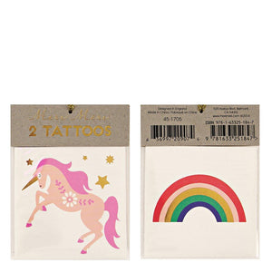 Unicorn Rainbow Small Tattoos