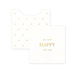 So Very Happy for You Mini Card
