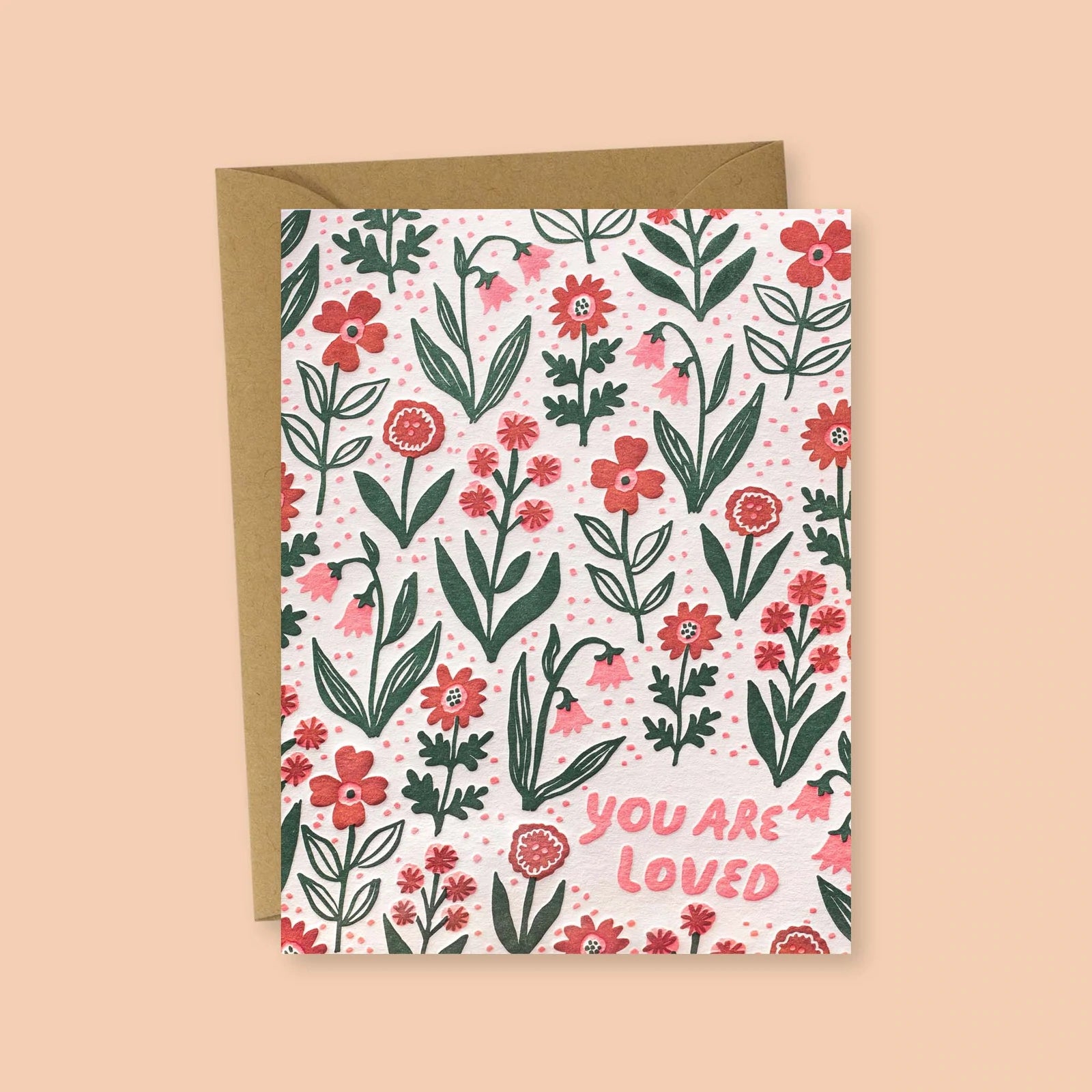 You are Loved greeting card - Phoebe Wahl