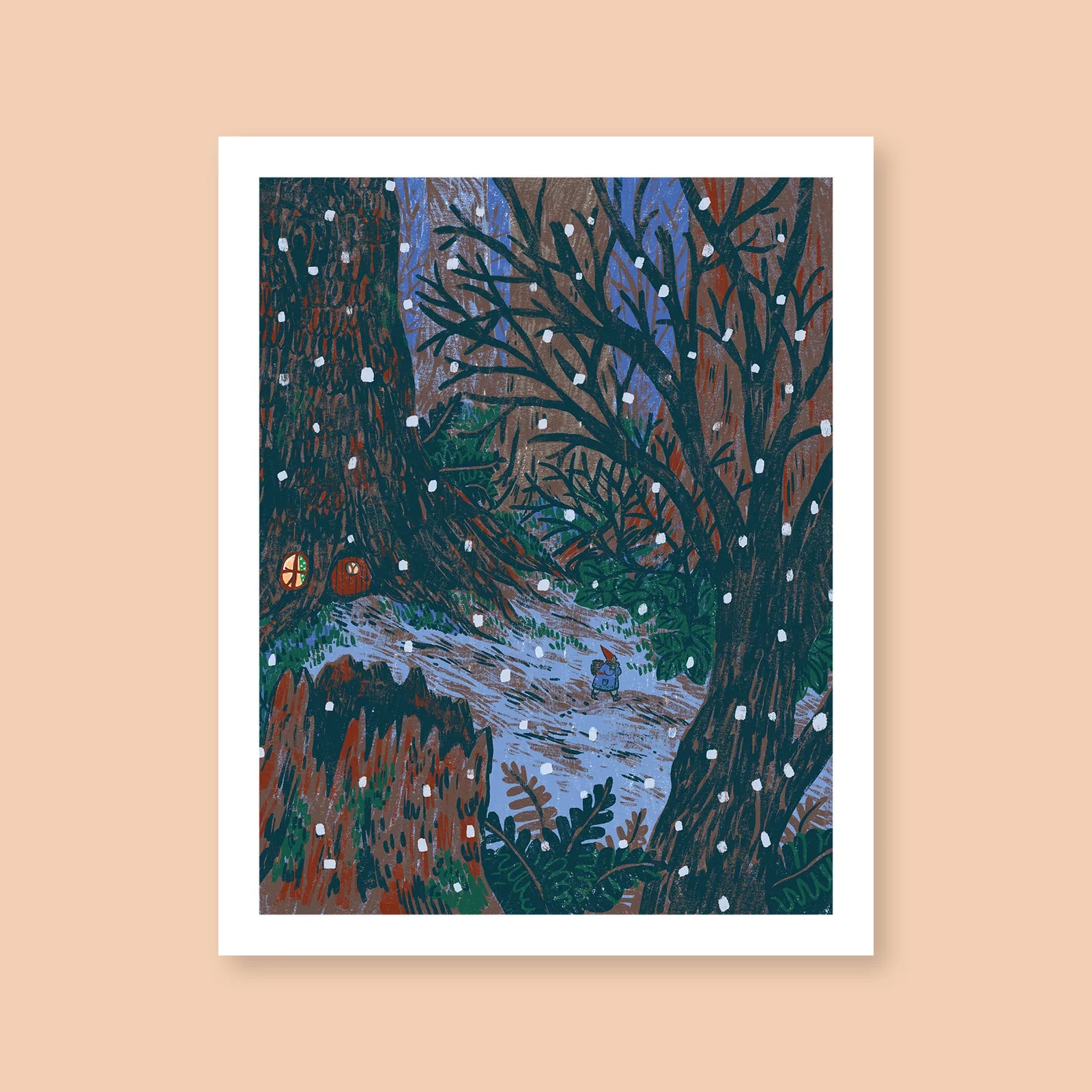 The First Flakes Art Print  - Phoebe Wahl