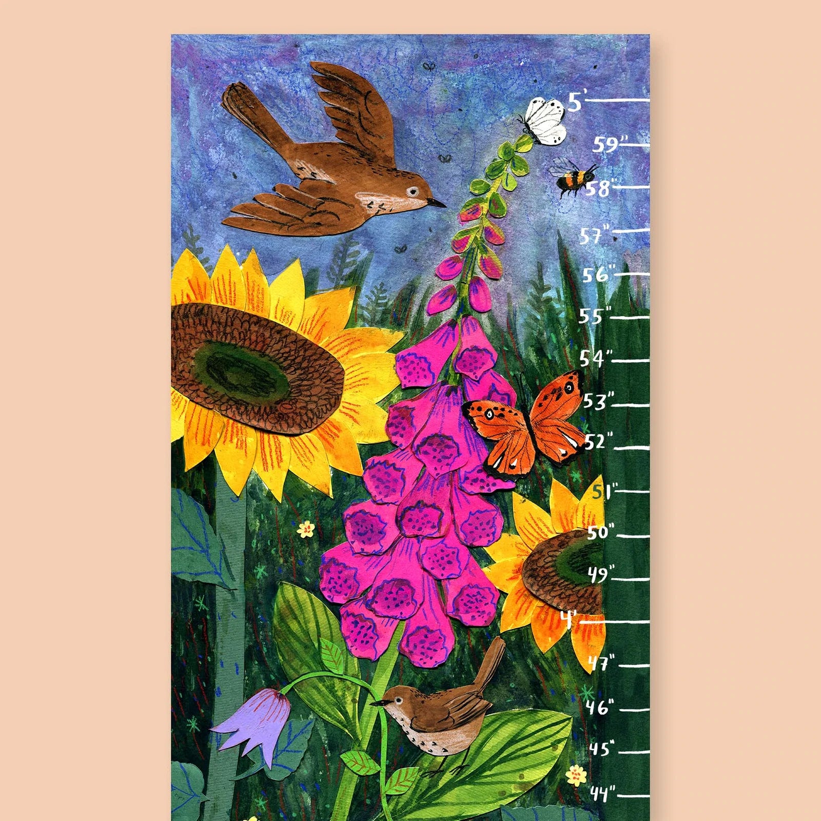 In the Garden Growth Chart  - Phoebe Wahl