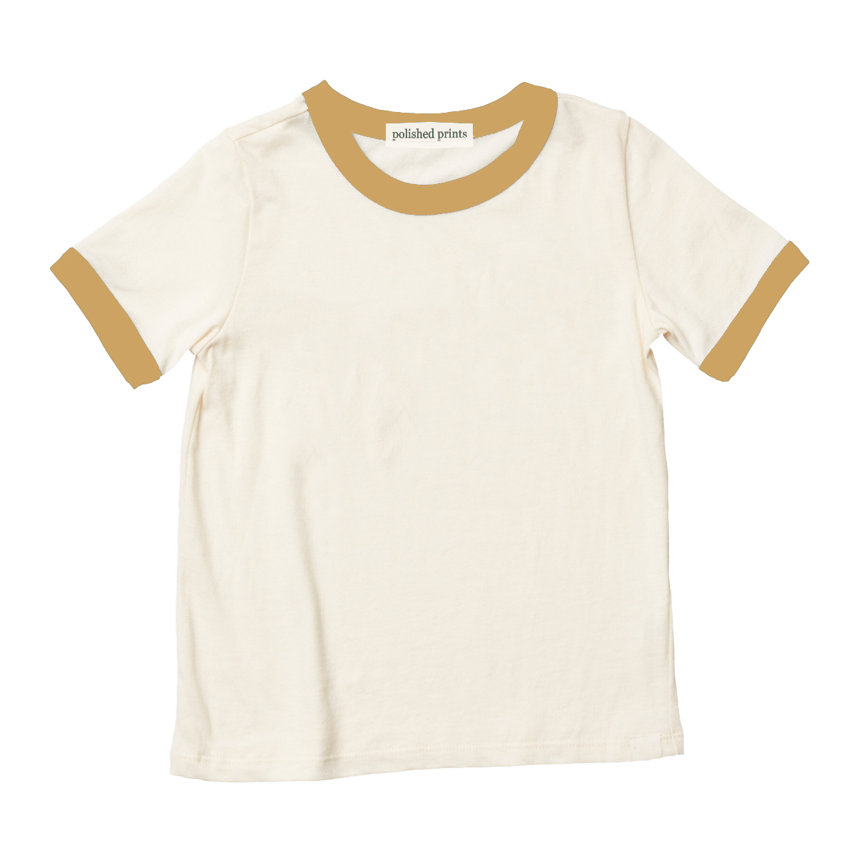 Yard Sale - Yellow Kid's Ringer Tee
