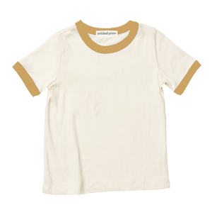 Yard Sale - Yellow Kid's Ringer Tee