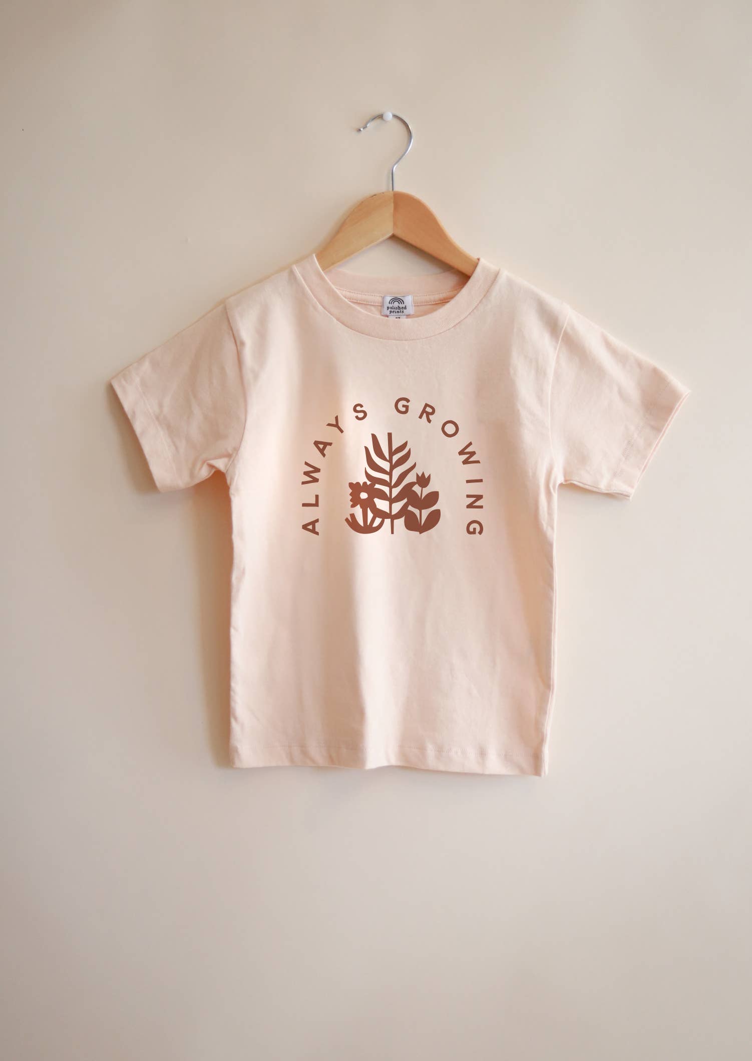 Always Growing Printed Tee, Toddler T-shirt, Kid's Shirt
