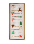 Festive Enamel Hair Slides